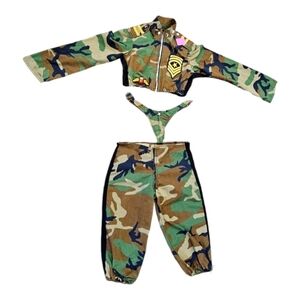 Handmade Camouflage Outfit ,Small